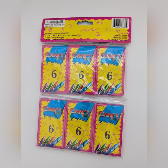 Craft Fun Mini Crayon Set - Bright Colors - Picture 3 of 8